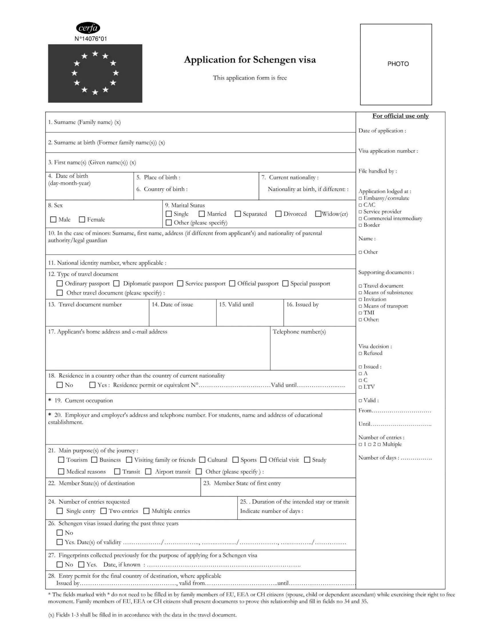 Schengen Visa