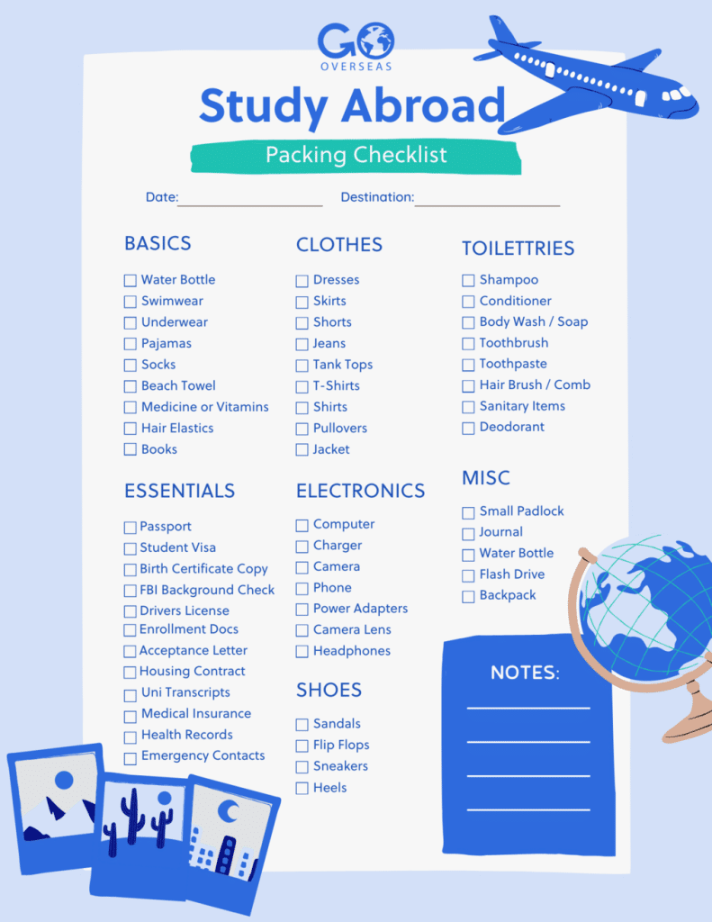 What Items Should You Take With You While Traveling Abroad?